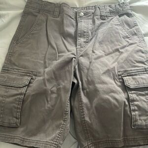 Boy’s Gray Cargo Shorts